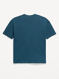 View large product image 3 of 3. Oversized Short-Sleeve Pocket T-Shirt for Boys