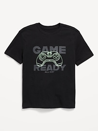 L'image numéro 1 présente T-shirt à imprimé à manches courtes pour garçon