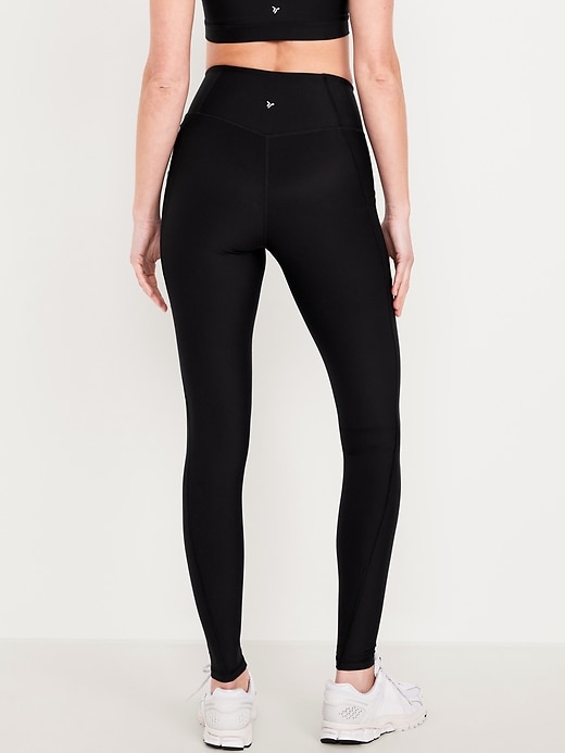 Image number 8 showing, High-Waisted PowerSoft Full-Length Pocket Leggings