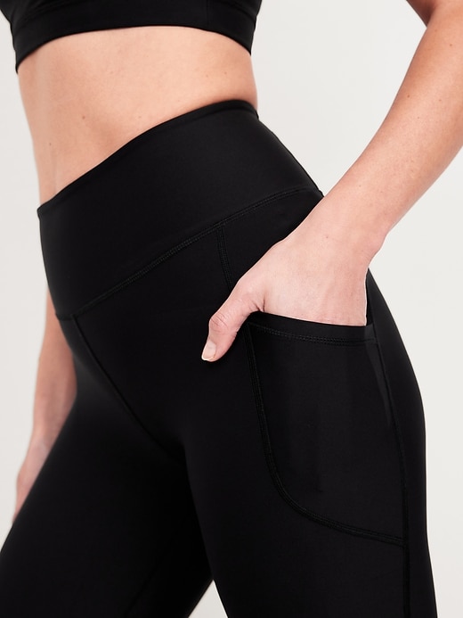 Image number 3 showing, High-Waisted PowerSoft Full-Length Pocket Leggings 31"