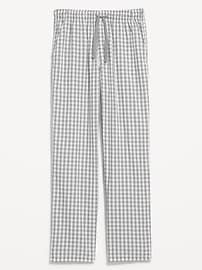 View large product image 3 of 3. Poplin Pajama Pants for Men