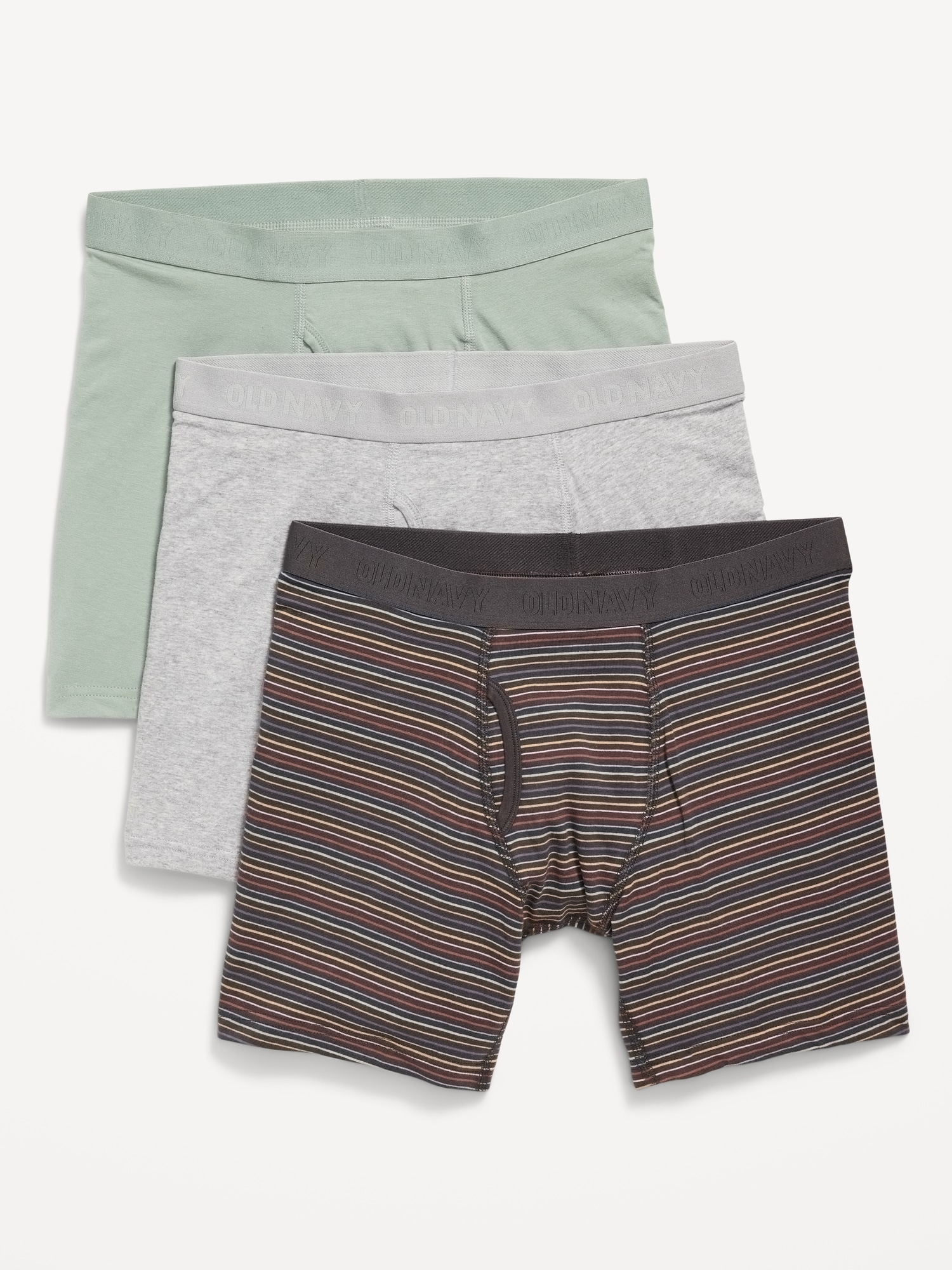 3-Pack Soft-Washed Boxer-Briefs -- 6.25-inch inseam