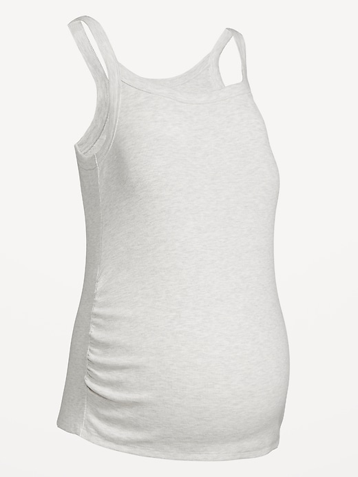 Image number 6 showing, Maternity Ribbed Cami Tank Top