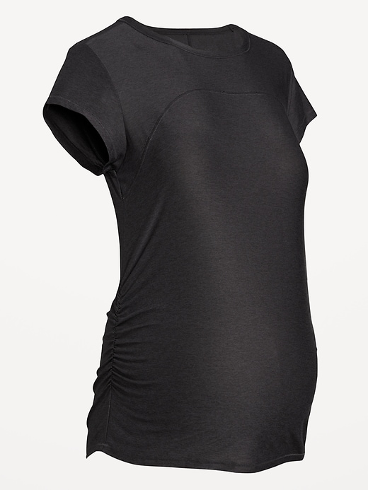 Image number 7 showing, CloudMotion Maternity Base Layer T-Shirt