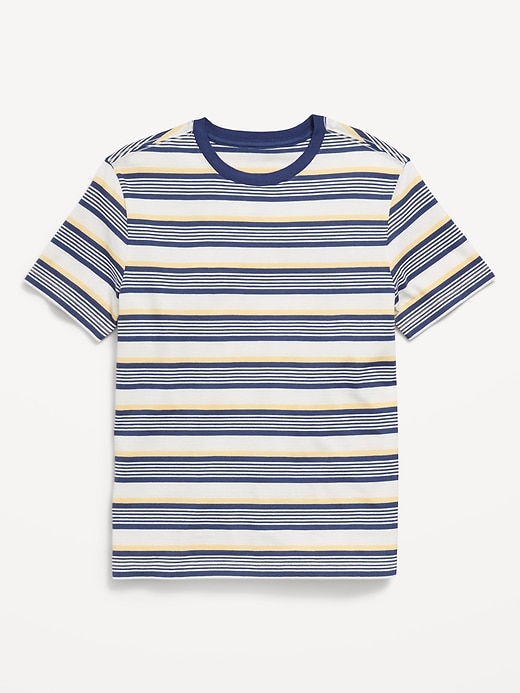 View large product image 1 of 2. Softest Short-Sleeve Striped T-Shirt for Boys