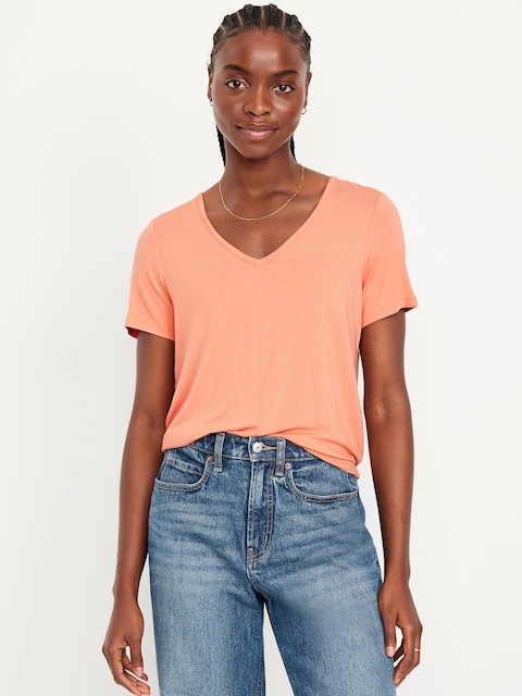Luxe V-Neck T-Shirt