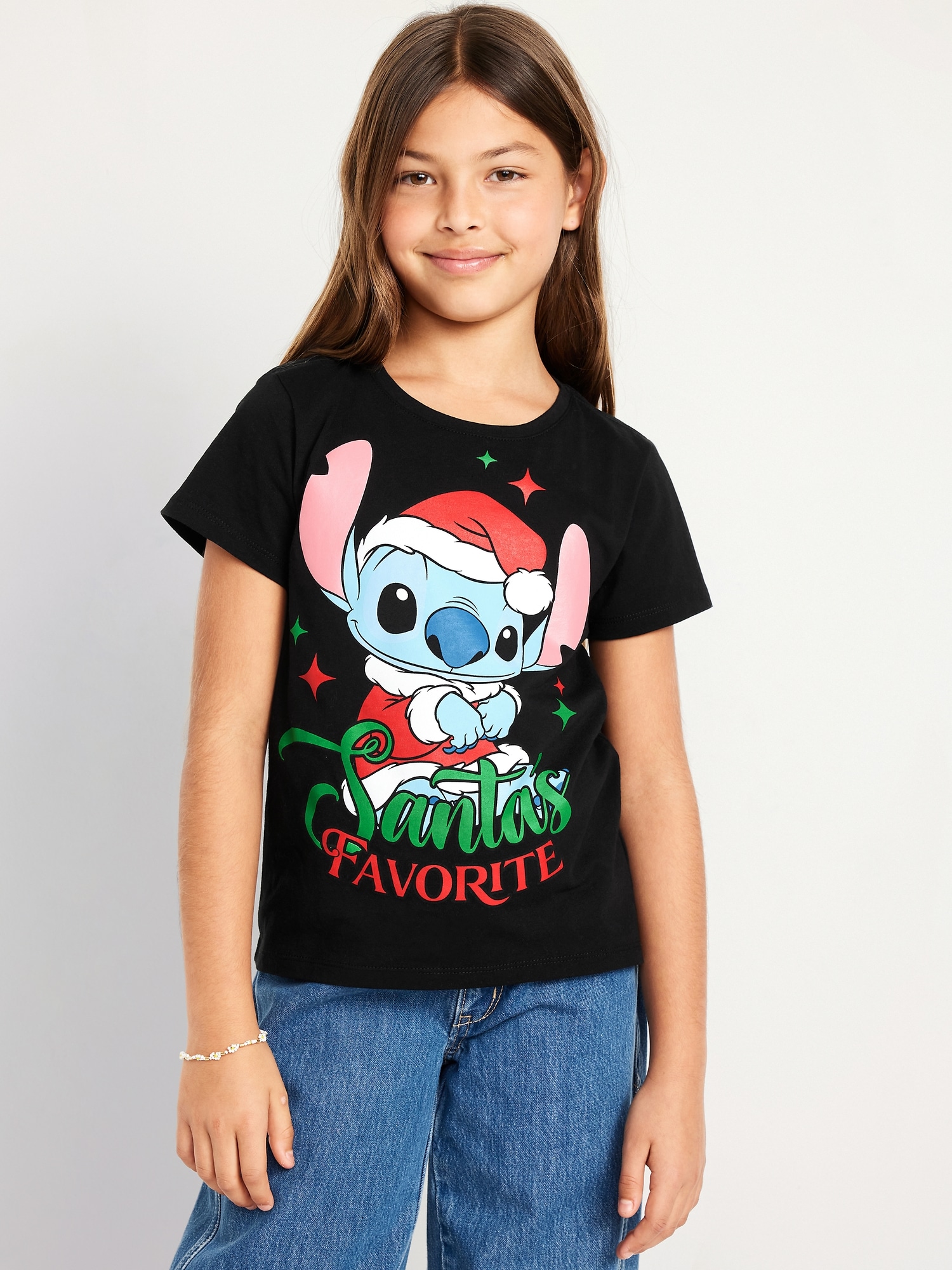 Short-Sleeve Licensed Graphic T-Shirt for Girls