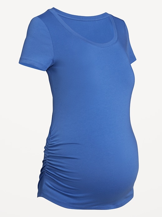 Image number 5 showing, Maternity Scoop-Neck T-Shirt