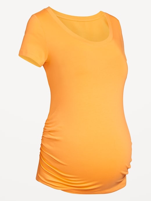 Image number 2 showing, Maternity Scoop-Neck T-Shirt