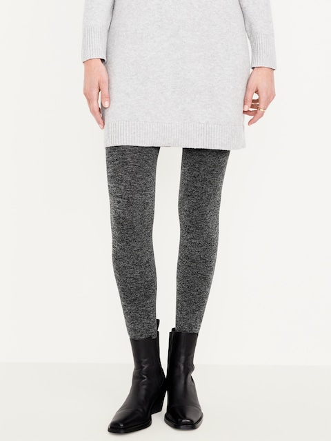 Fleece-Lined Tights for Women