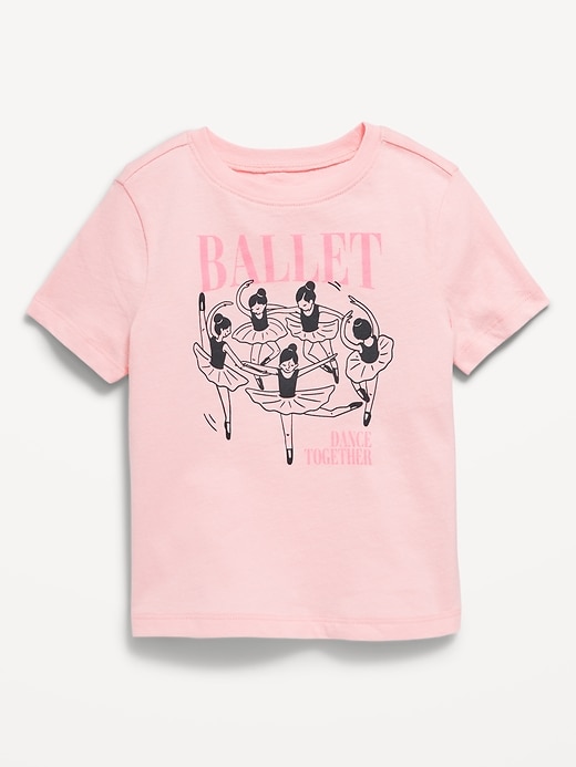 View large product image 1 of 1. Short-Sleeve Graphic T-Shirt for Toddler Girls