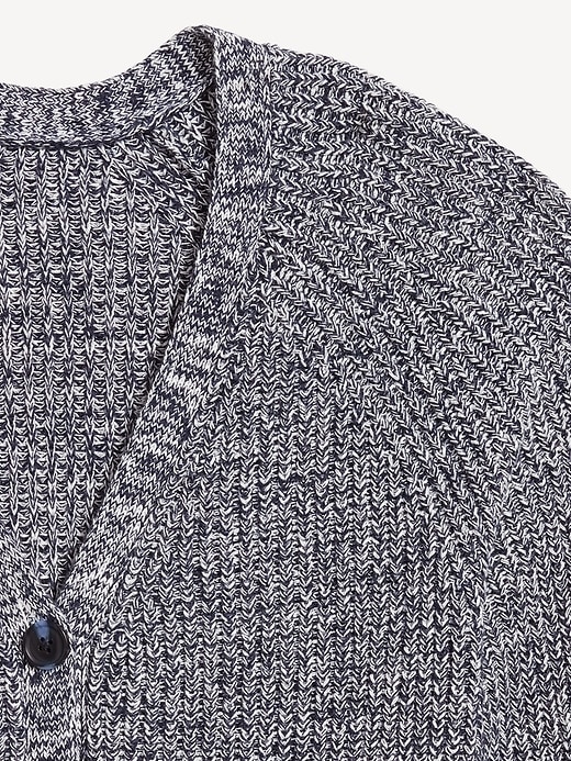 Image number 5 showing, V-Neck Shaker-Stitch Cardigan Sweater