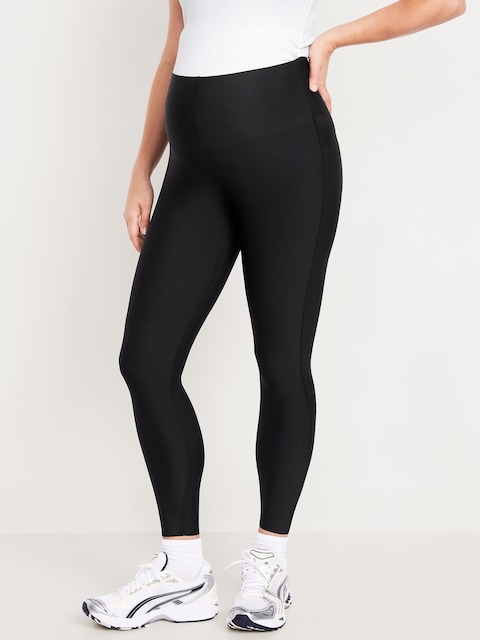 Maternity Full-Panel PowerSoft Sculpt 7/8 Leggings