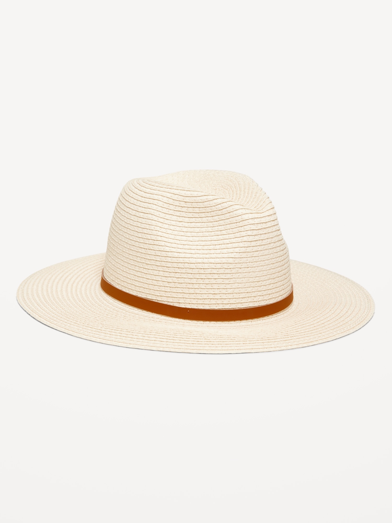 Wide-Brim Panama Sun Hat