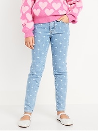 Image number 1 showing, High-Waisted Rockstar 360° Stretch Jeggings for Girls