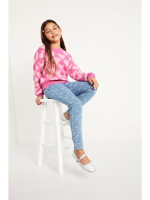 Image number 3 showing, High-Waisted Rockstar 360° Stretch Jeggings for Girls