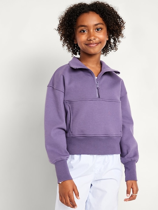 View large product image 1 of 5. Dynamic Fleece Half-Zip Performance Sweatshirt for Girls