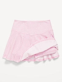 View large product image 5 of 6. High-Waisted Skort for Girls