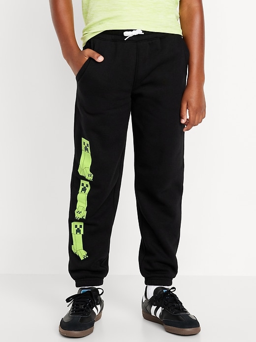 View large product image 1 of 5. Minecraft™ Gender-Neutral Jogger Sweatpants for Kids