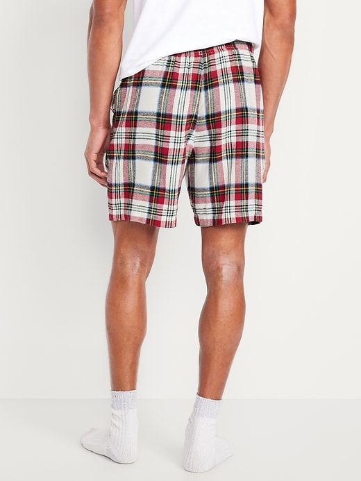 Image number 2 showing, Flannel Pajama Shorts for Men