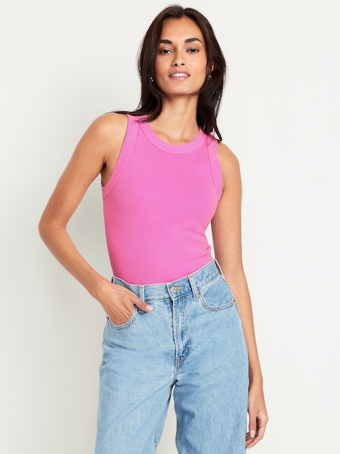 Camisole courte moulante pour Femme