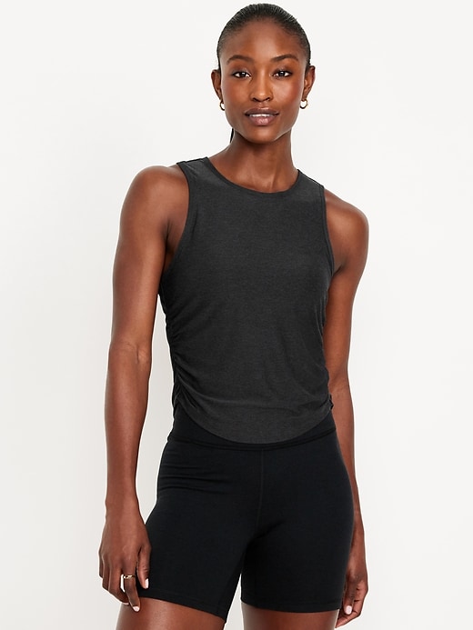 Image number 1 showing, CloudMotion Ruched Tank Top