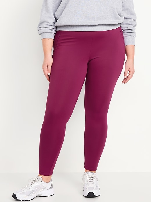 Image number 6 showing, High-Waisted PowerSoft Coze Edition Warm-Lined Full-Length Leggings