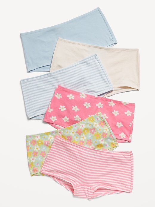 View large product image 1 of 3. Boyshorts Underwear 6-Pack for Girls