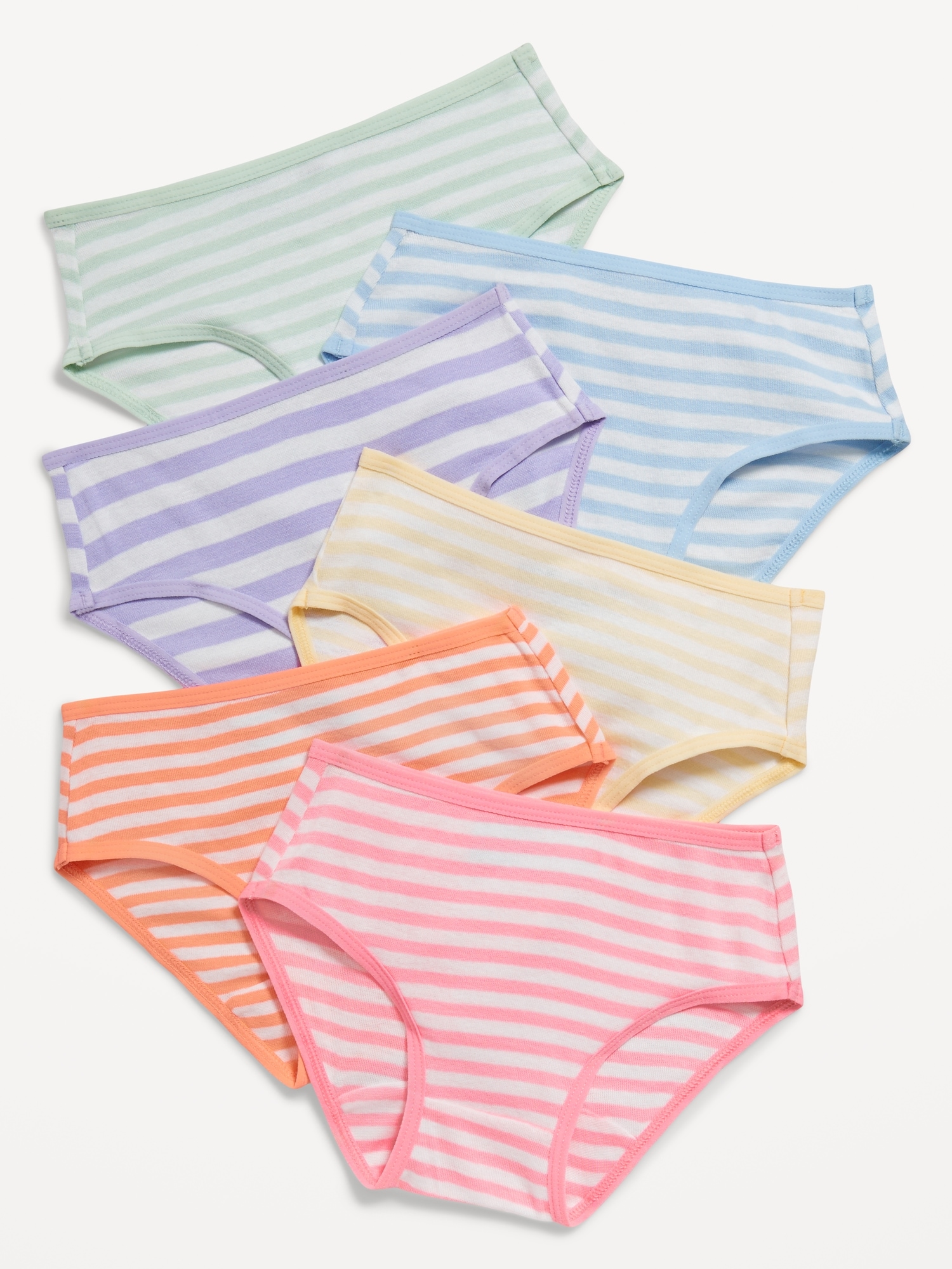 Bikini Underwear 6-Pack for Toddler Girls