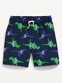 L'image numéro 1 présente Short de baignade à motif pour tout-petit garçon