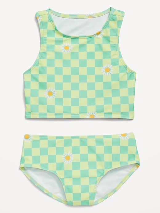 View large product image 1 of 1. Printed Tankini Swim Set for Girls