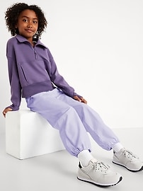 View large product image 3 of 4. Baggy Parachute Pants for Girls