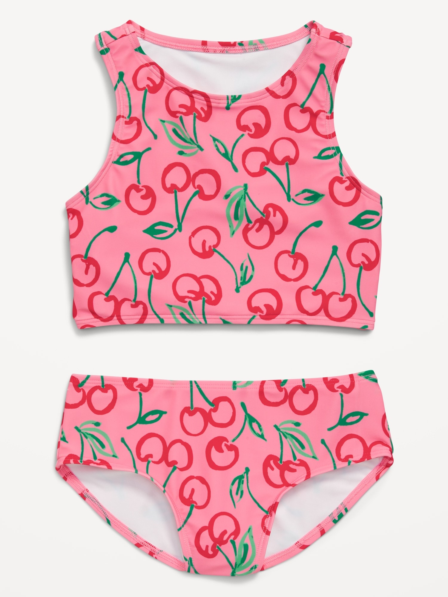 Printed Tankini Swim Set for Girls