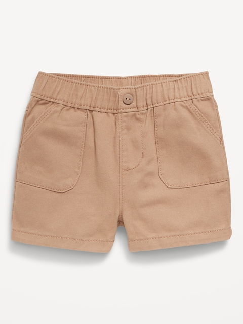 Short utilitaire en sergé pour fille