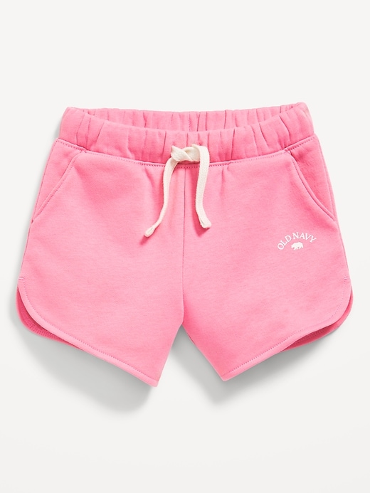 View large product image 1 of 1. Logo-Graphic Shorts for Toddler Girls