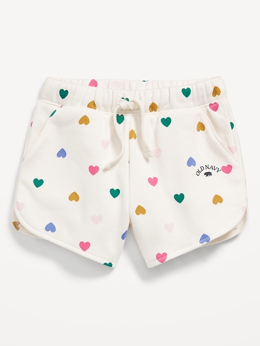 View large product image 1 of 1. Printed Logo-Graphic Shorts for Toddler Girls