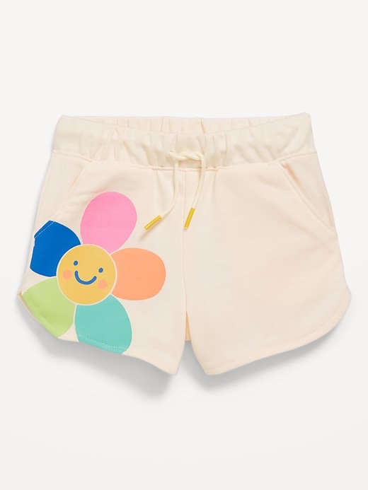 View large product image 1 of 1. French-Terry Shorts for Toddler Girls