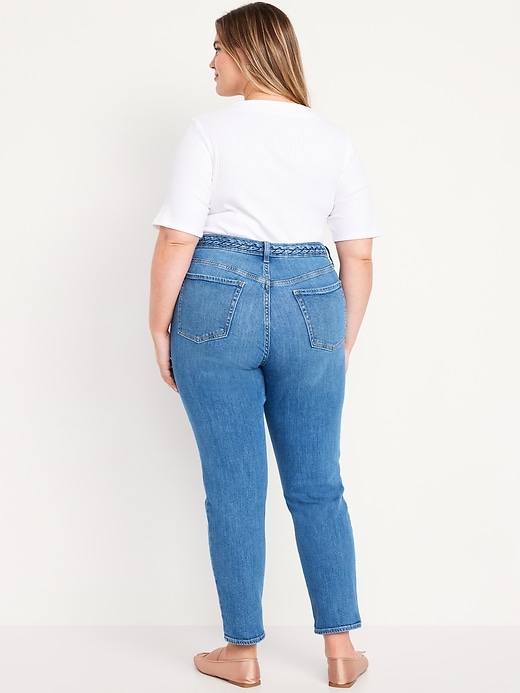 L'image numéro 7 présente Jean OG droit à taille haute longueur cheville