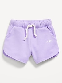 Image number 1 showing, Logo-Graphic Shorts for Toddler Girls