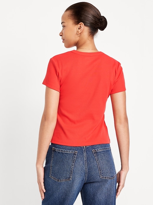 Image number 2 showing, Snug Crop T-Shirt