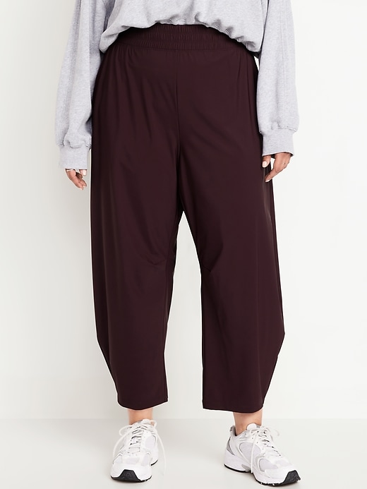 Image number 5 showing, High-Waisted SleekTech Barrel Ankle Pants