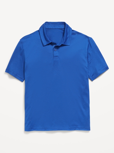 CloudMotion Performance Polo Shirt for Boys - Blue
