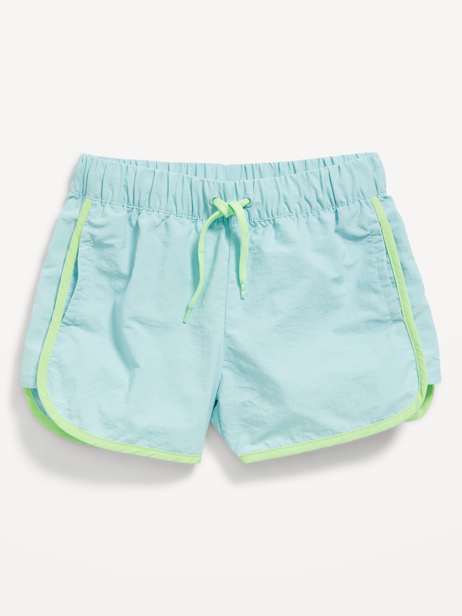 Dolphin-Hem Board Shorts for Girls