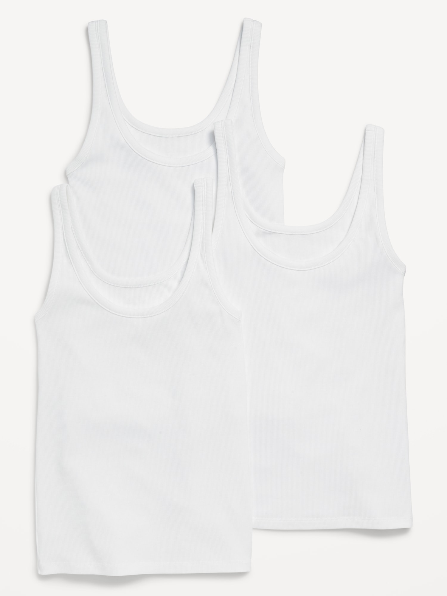 3-Pack Ribbed Tank Top