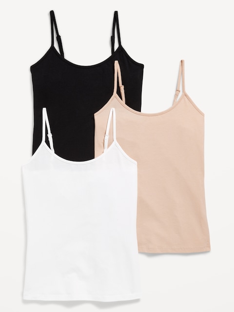 First-Layer Cami Tank Top 3-Pack