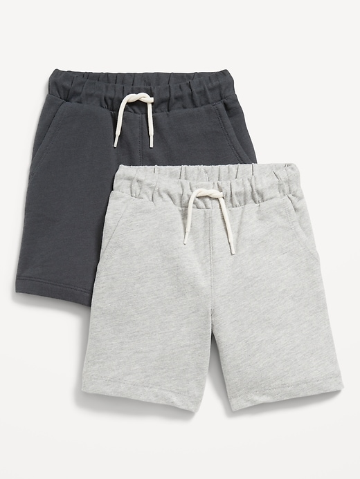 View large product image 1 of 1. French-Terry Jogger Shorts 2-Pack for Toddler Boys