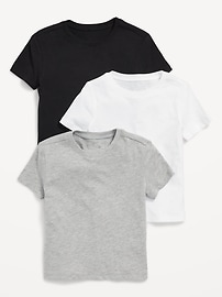 L'image numéro 1 présente T-shirt à manches courtes pour tout-petit garçon (paquet de 3)