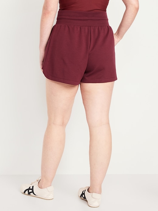 Image number 8 showing, Extra High-Waisted Dynamic Fleece Shorts