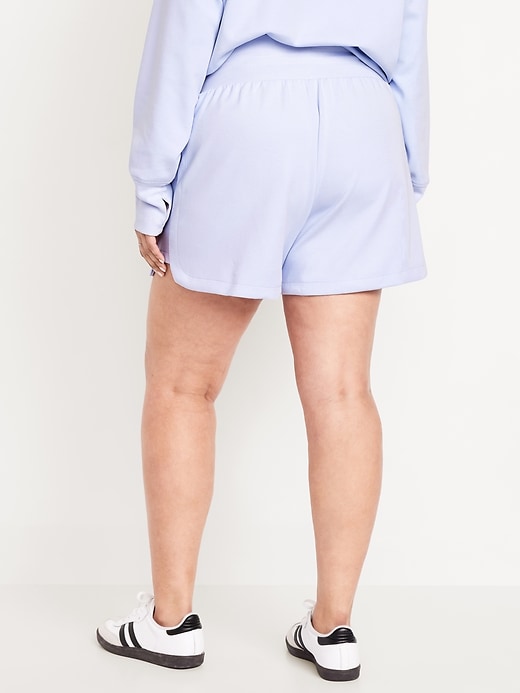 Image number 7 showing, Extra High-Waisted Dynamic Fleece Shorts