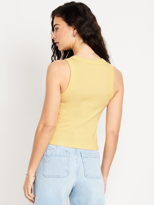 Image number 2 showing, Snug Crop Tank Top